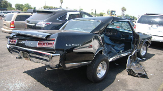 1967 Pontiac LeMans that was victim of brutal Lexus attack turns up at auction